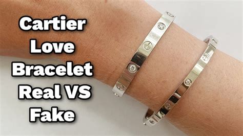 cartier armband silber fake|are cartier love bracelets authentic.